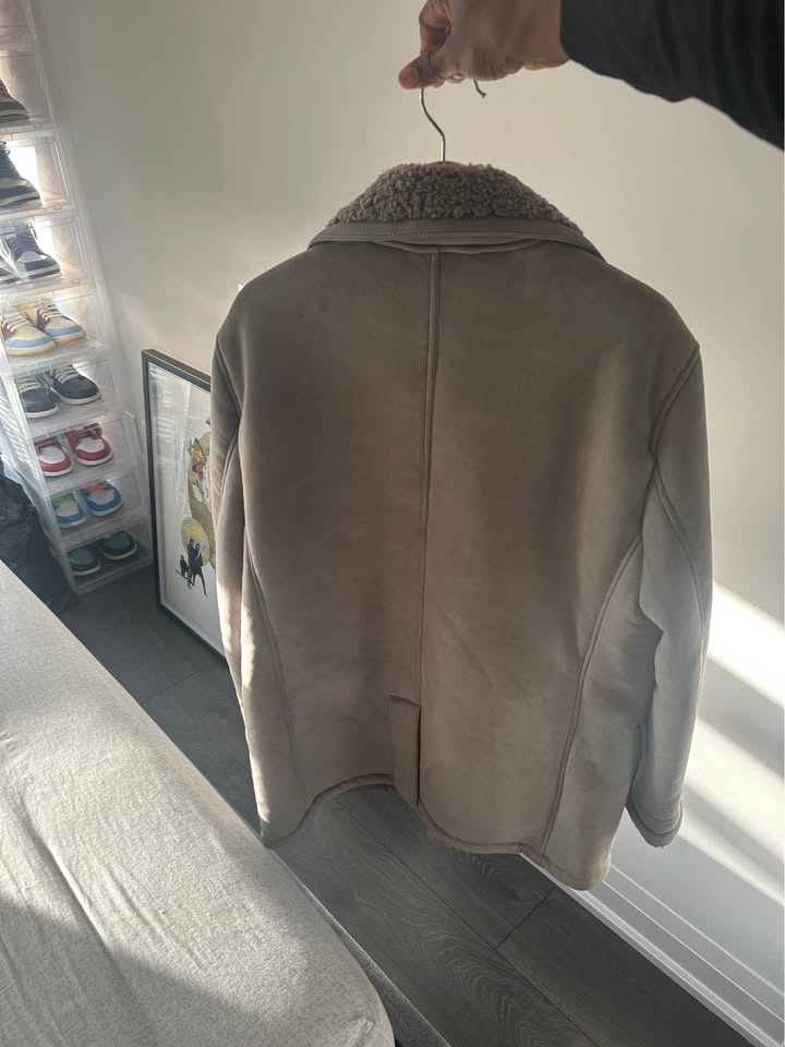 Zara Shearling-Style Winter Coat - photo 2