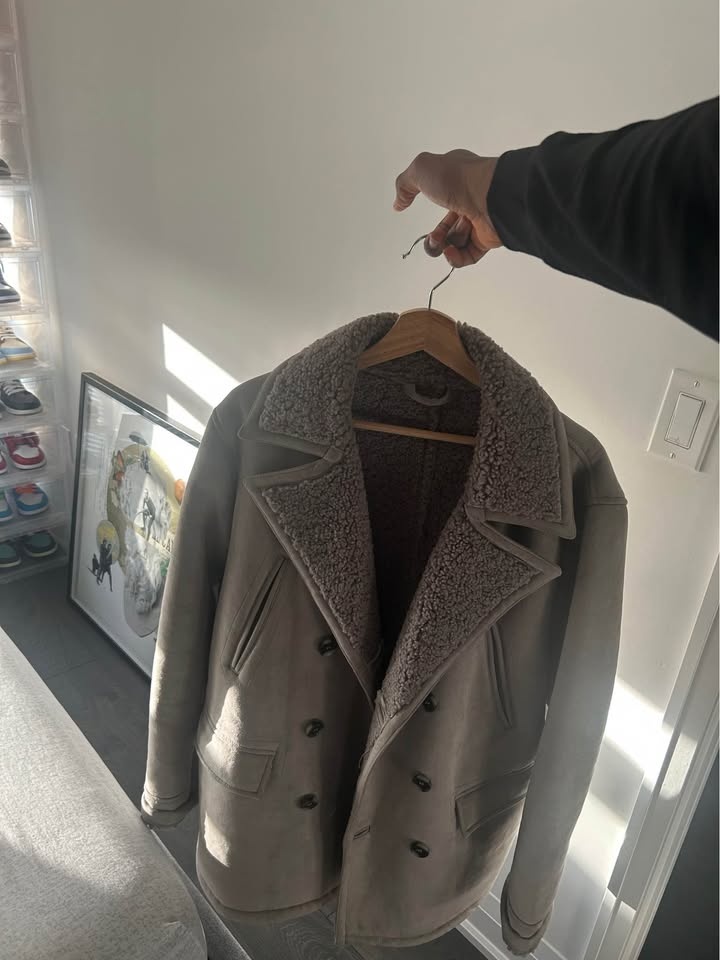 Zara Shearling-Style Winter Coat - photo 5