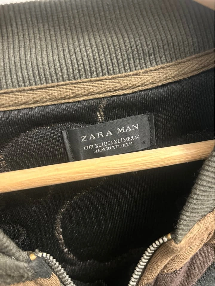 Zara Camo Quilted bomber Jacket - photo 3
