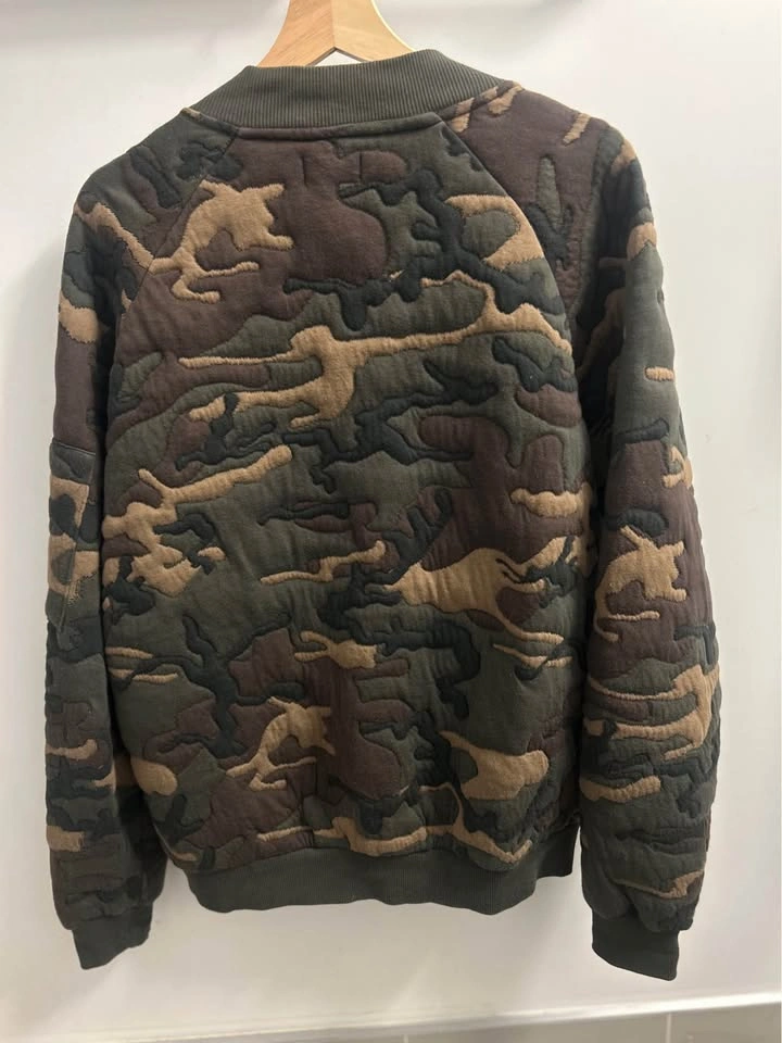 Zara Camo Quilted bomber Jacket - photo 5