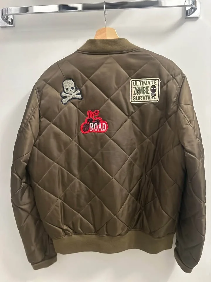 Zara Quilted Bomber Jacket - photo 5