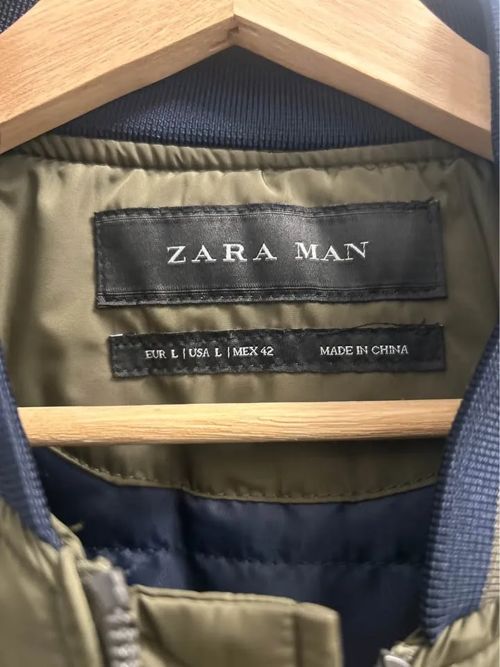 Zara Embroidered Puffer Jacket - photo 3