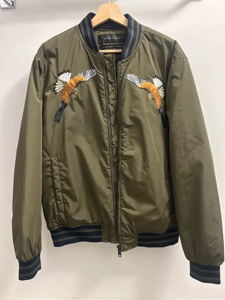 Zara Embroidered Puffer Jacket - photo 5