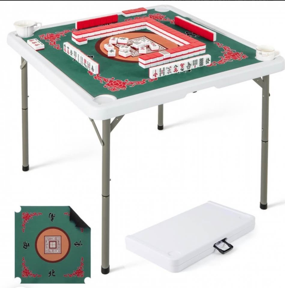 35" Folding Mahjong Game Table - photo 4