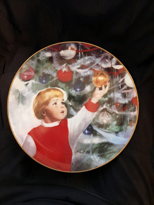 1983 Christmas plate