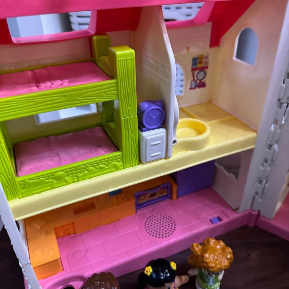 Little People Pink Talking House with Car – Sounds Work - photo 4