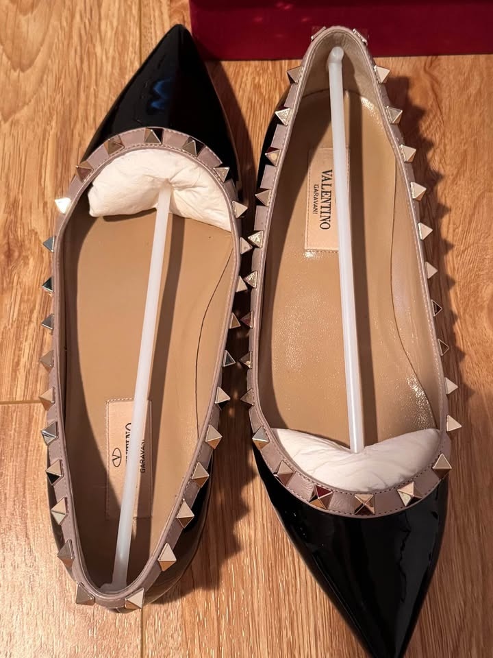 Valentino PATENT ROCKSTUD BALLET FLAT - photo 2