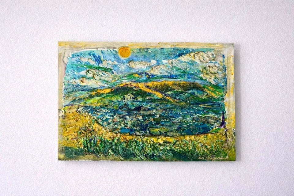 Morning Landscape - oil painting. 40 cm*60cm