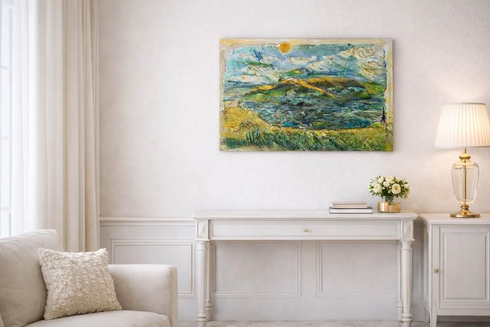 Morning Landscape - oil painting. 40 cm*60cm - photo 2