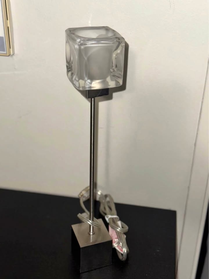 2 pcs Glass Table lamps