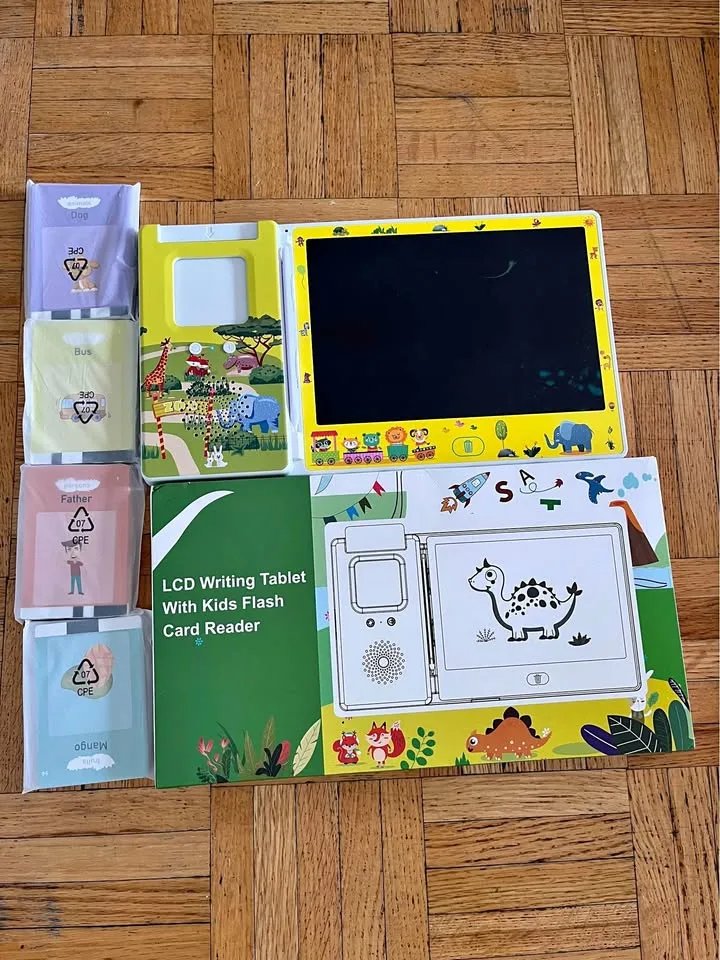 LCD Writing Tablet with Talking Flash Card thumbnail