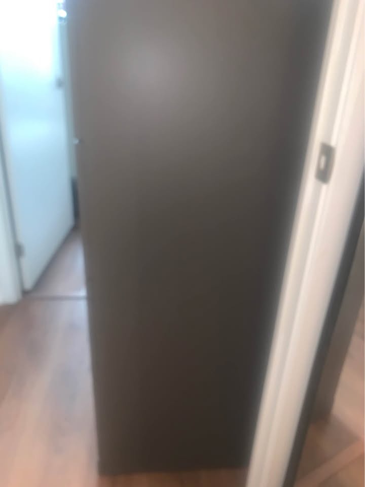 IKEA BRIMNES 4 drawer dresser gray. Frosted glass - photo 3