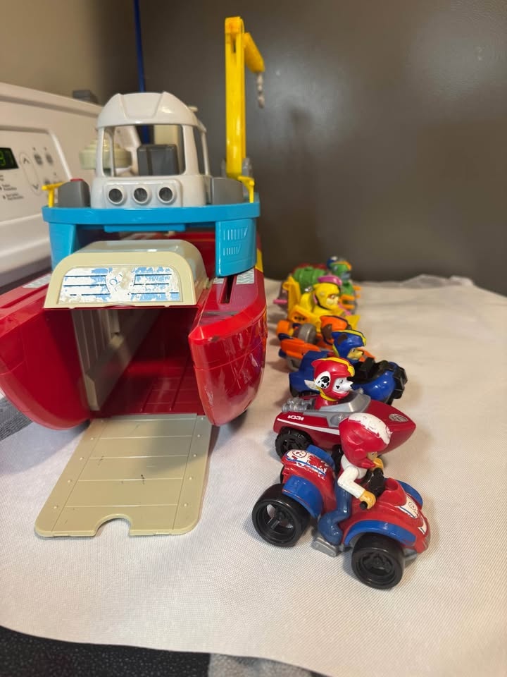 Paw Patrol Sea Patroller lot with rare robo dog pup - photo 2