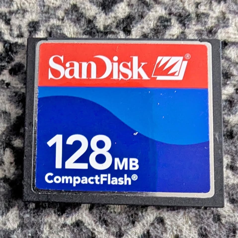SanDisk 128 MB Memory Card