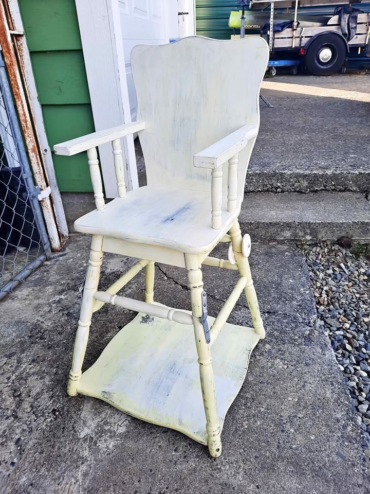 Vintage Highchair/Desk
