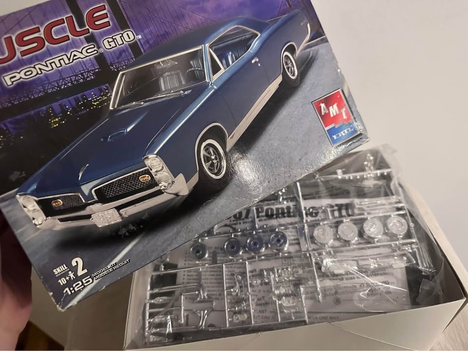 Pontiac GTO MUSCLE CAR plastic model - photo 3