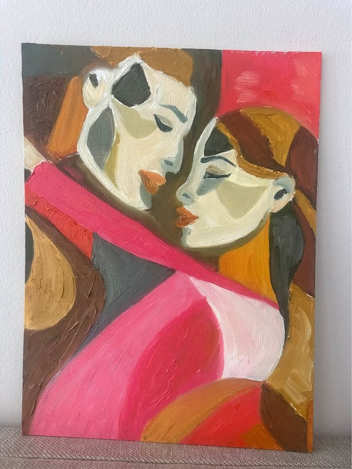 Two Souls — Original Oil Painting