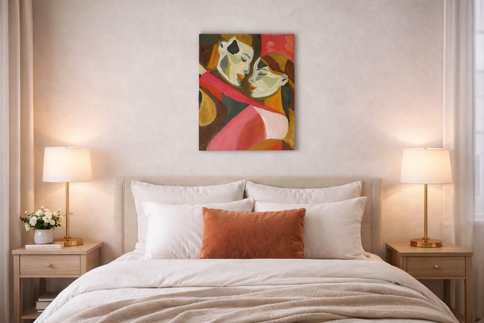 Two Souls — Original Oil Painting - photo 2