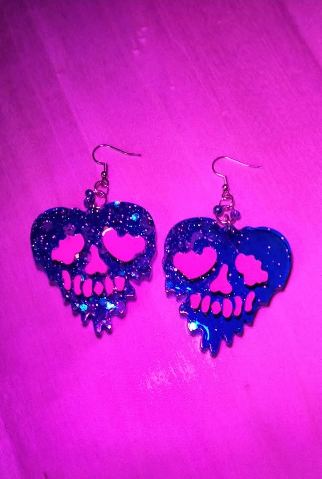 Aretes calavera - photo 2