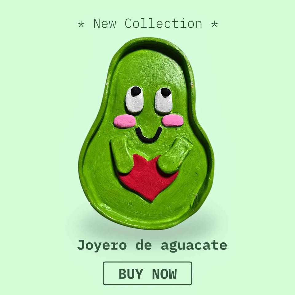 Joyero de aguacate
