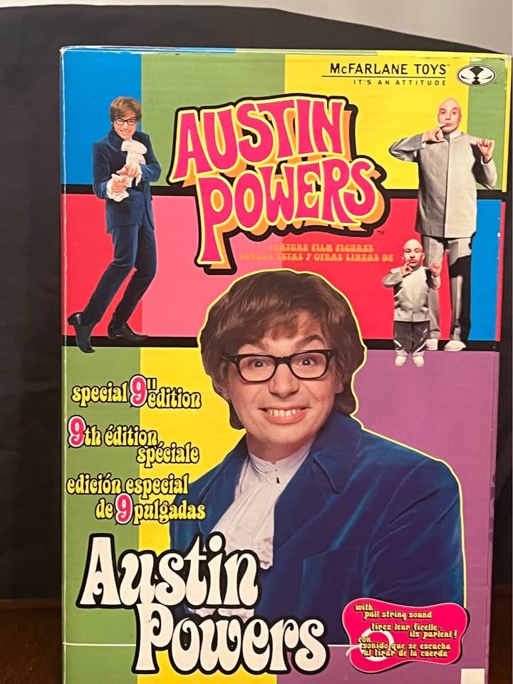 Austin Powers special Edition 9 inch figure Sealed. - photo 2