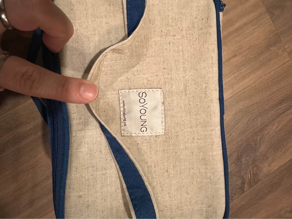 So Young Blue Bicycle Large Insulated Cooler Bag - photo 4
