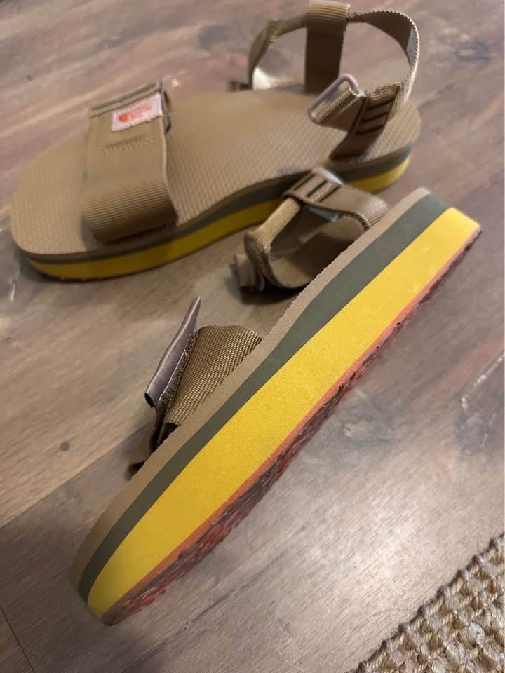 NORTHFACE MENS PLATFORM SANDALS SZ 11 - photo 4