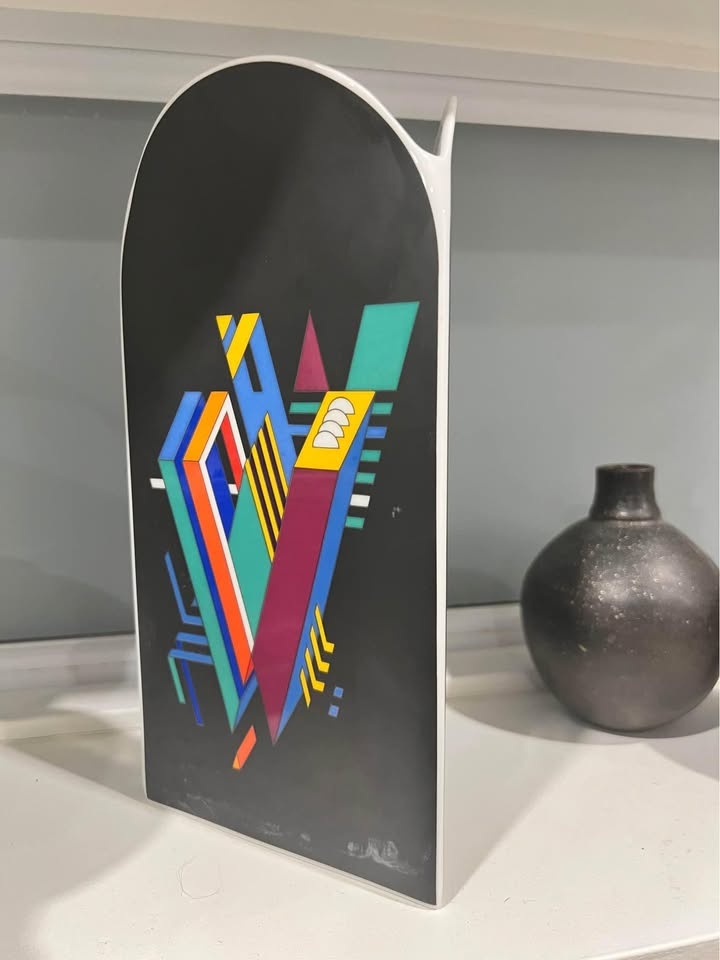 Vintage Morandini Alphabet Vase Rosenthal