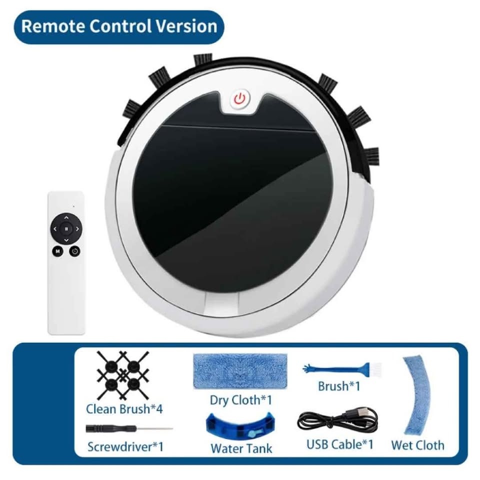 Smart Robotic 3-1 vacuum cleaner with water tank/remote control - photo 4
