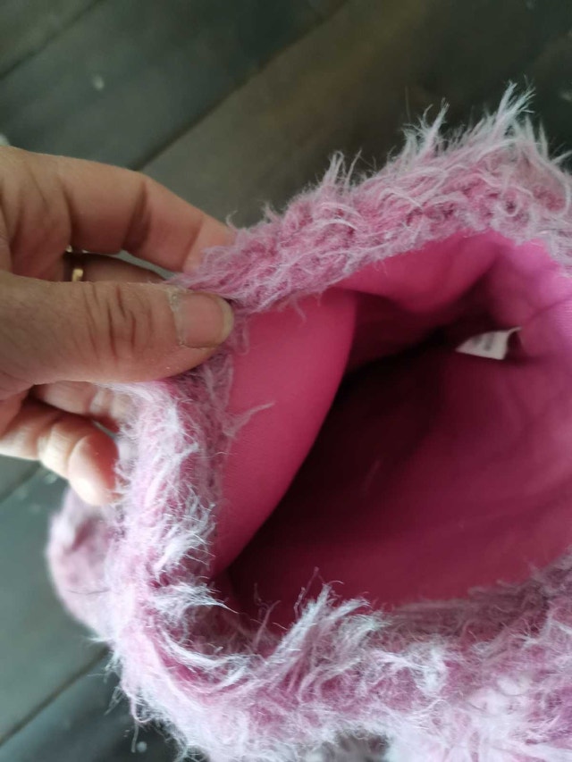 Pink Fuzzy Boots 5-6.5 - photo 3