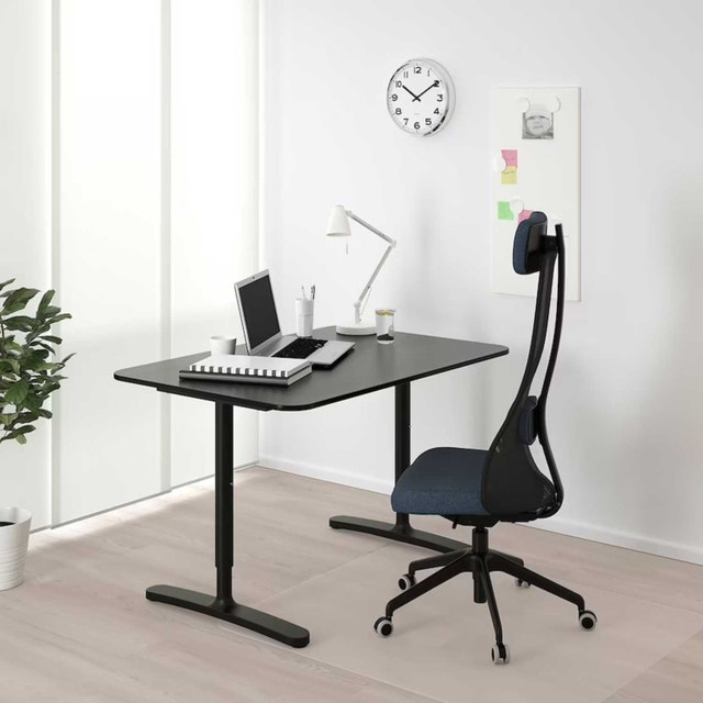 Ikea bekant adjustable height Desk