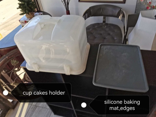 Cupcake Holder with silicone baking mat - photo 2