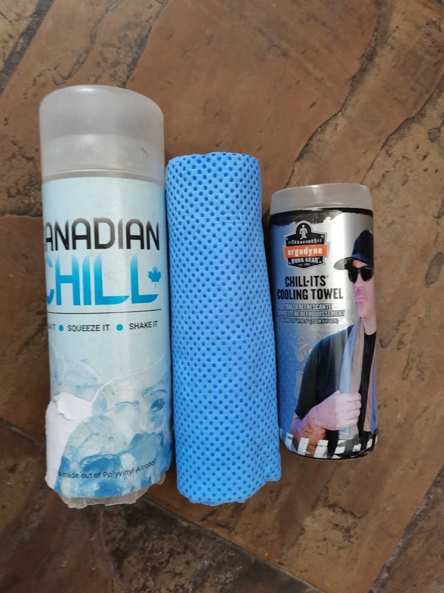 Canadian Chill Cooling Towels, polyvinly