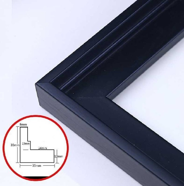 Wooden Black Frame brand new - photo 2