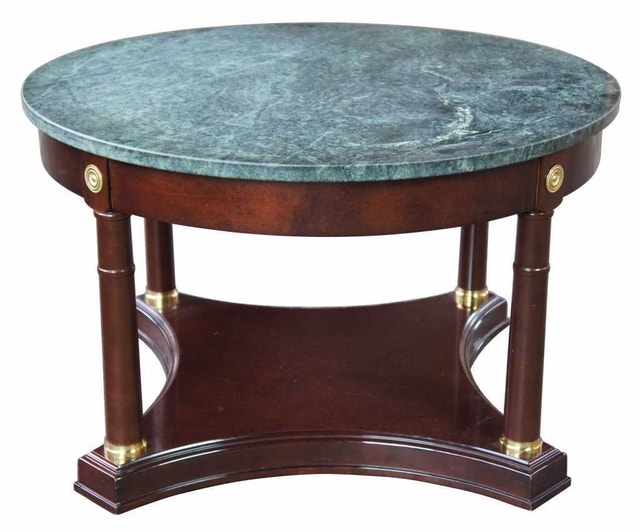 Marble Coffee Table the BOMBAY company empire style