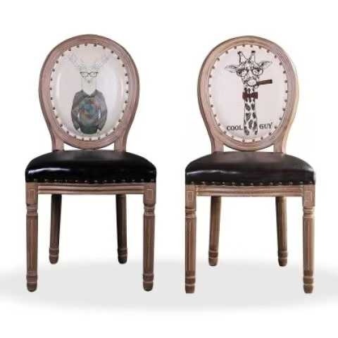 european Floral dining Chairs - photo 2