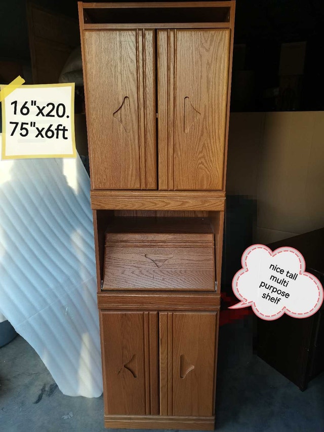 multipurpose tall Cabinet, drawer,light
