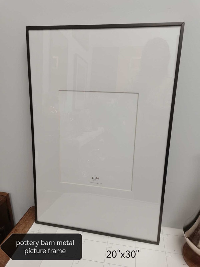 Pottery Barn Metal Picture Frame