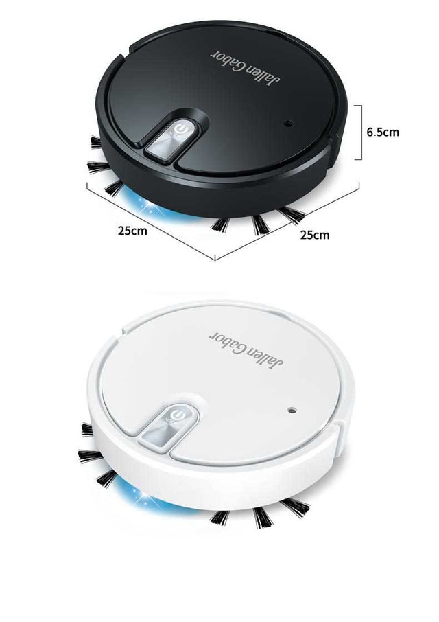 Medium size Intelligent floor cleaning robot sweeping vacuuming - photo 4