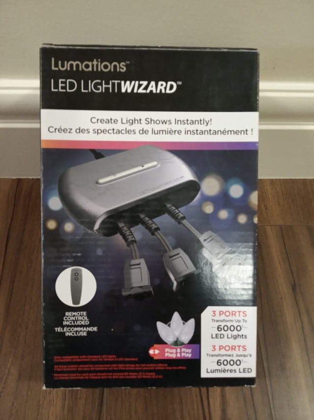 Lumations LED Light Wizard with manual