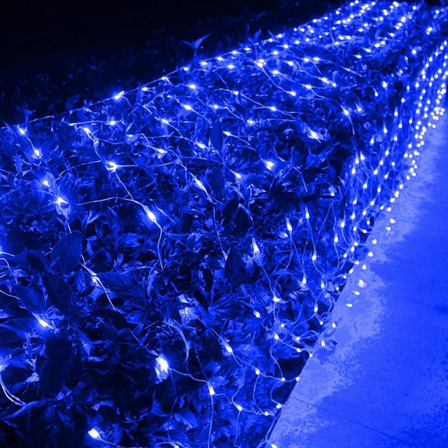 12 ft x 5 ft 360 LED Christmas Net Lights, 8 Modes