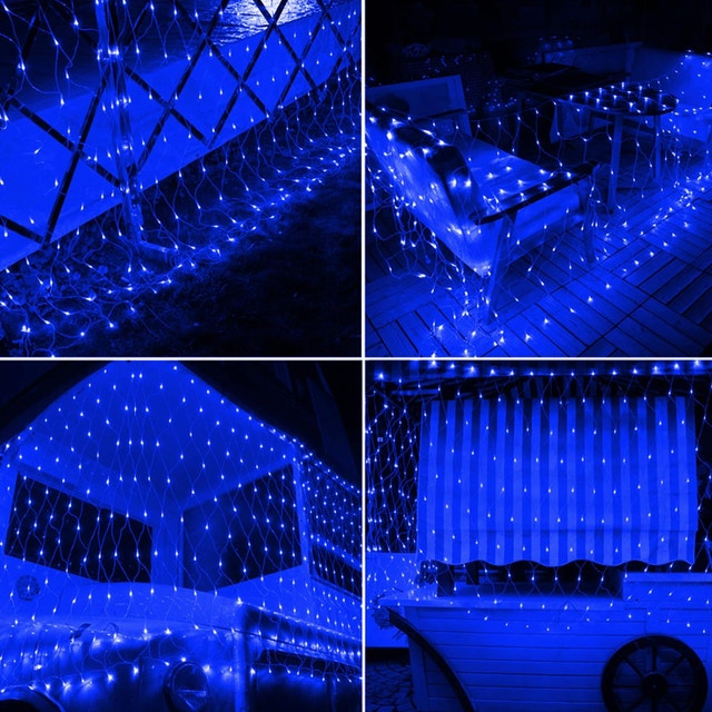 12 ft x 5 ft 360 LED Christmas Net Lights, 8 Modes - photo 2