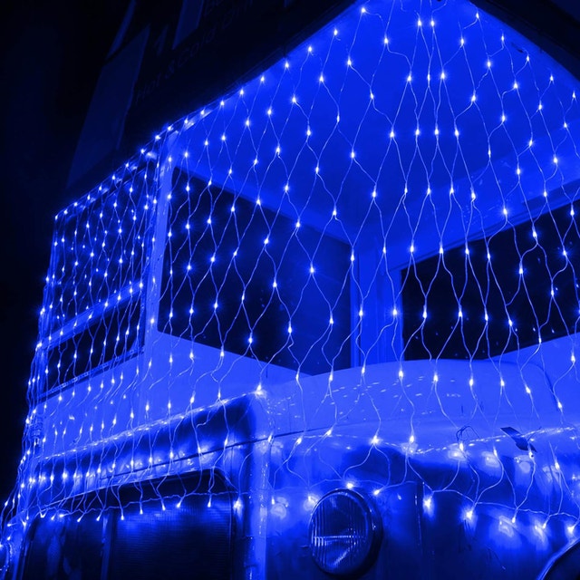 12 ft x 5 ft 360 LED Christmas Net Lights, 8 Modes - photo 3