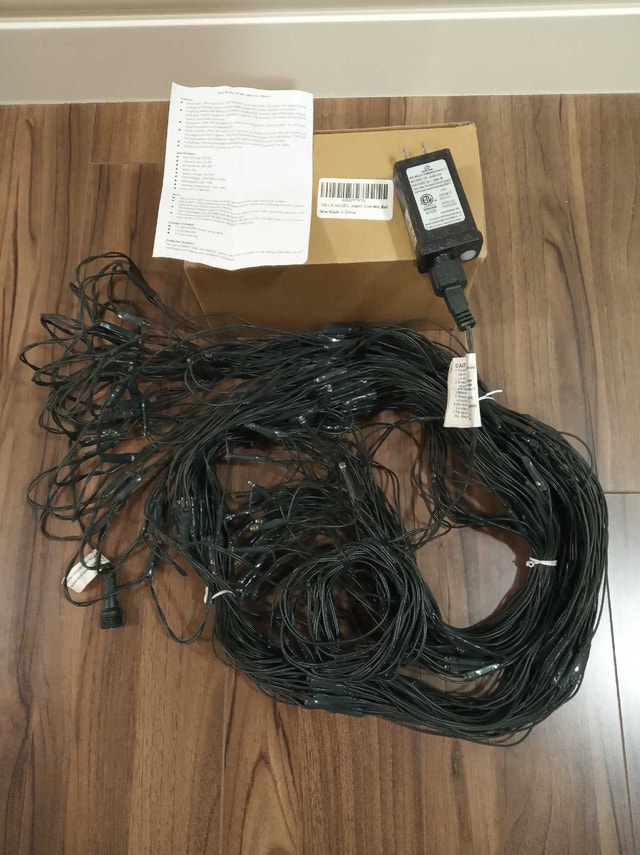 12 ft x 5 ft 360 LED Christmas Net Lights, 8 Modes - photo 4