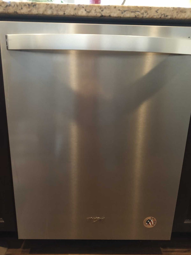 Whirlpool - 24" Built-In Dishwasher - Stainless Steel 47dBa
