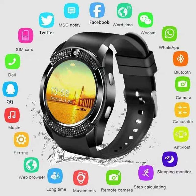 Touch Smart Watch with Camera SIM Card Bluetooth Smart - photo 3