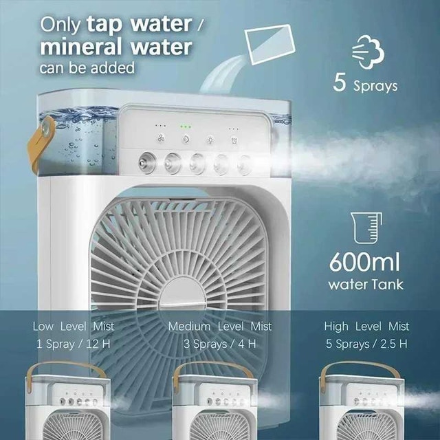 Fan AIr Conditioner LED Night Light - photo 2