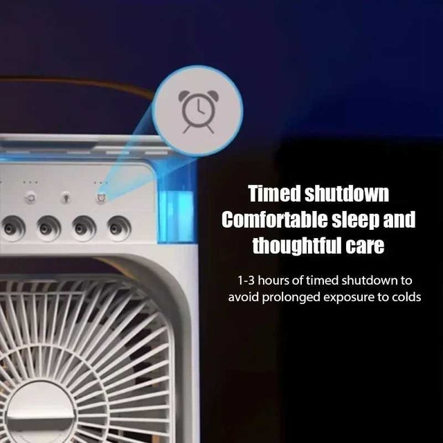 Fan AIr Conditioner LED Night Light - photo 4