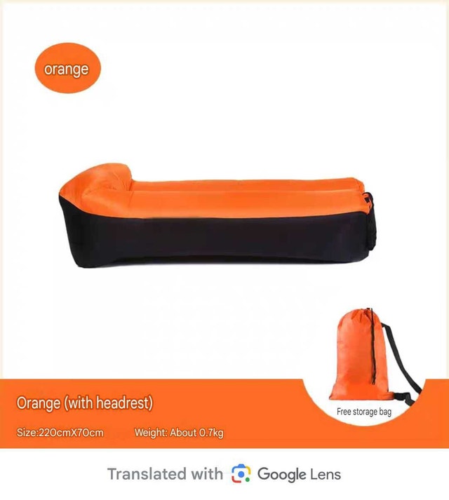 Outdoor inflatable sofa bed portable - photo 4