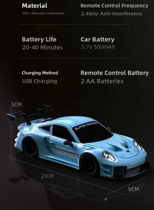 Brand new RC four-wheel drive high-speed drift car Xiaomi su7 Ul - photo 3